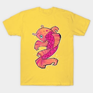 cute pink koi fish T-Shirt